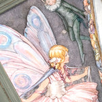 Looking Glass by Margaret Tarrant, 6x4" Framed Postcard