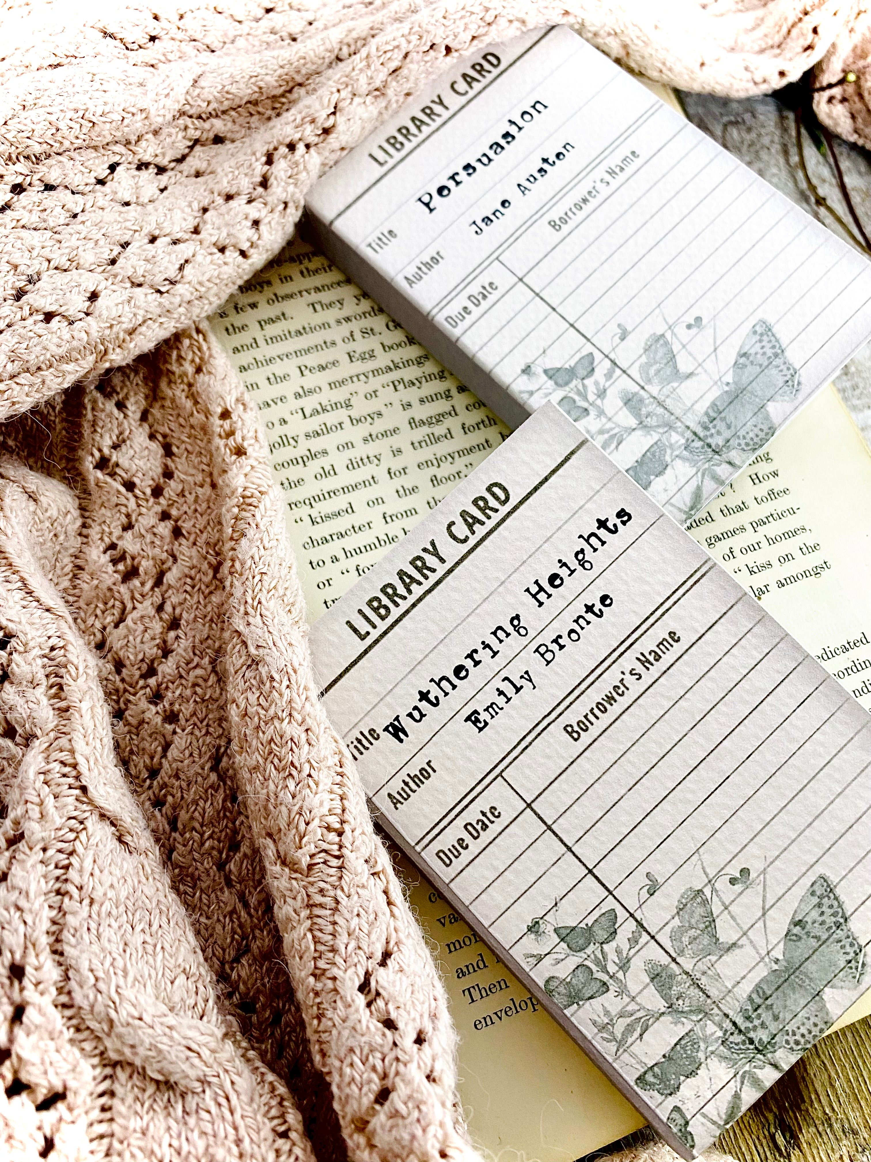 Literary Classic Earrings - Wuthering Heights, Emily Bronte
