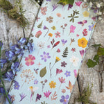 Meadow Flowers, Mint, Beautiful Spring Tissue Paper