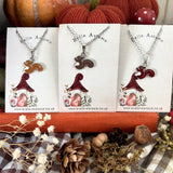 Necklace - Sweet Little Squirrel