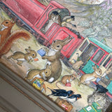 Catching The Train 6x4" Framed Postcard