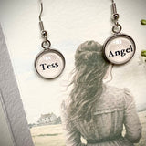 Literary Classic Earrings - Tess Of The D’Urbervilles, Thomas Hardy