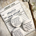 Literary Classics - Dracula - Three Little Button Badges