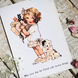 Agnes Richardson Postcard - May Your Day Be Filled With Lovely Things