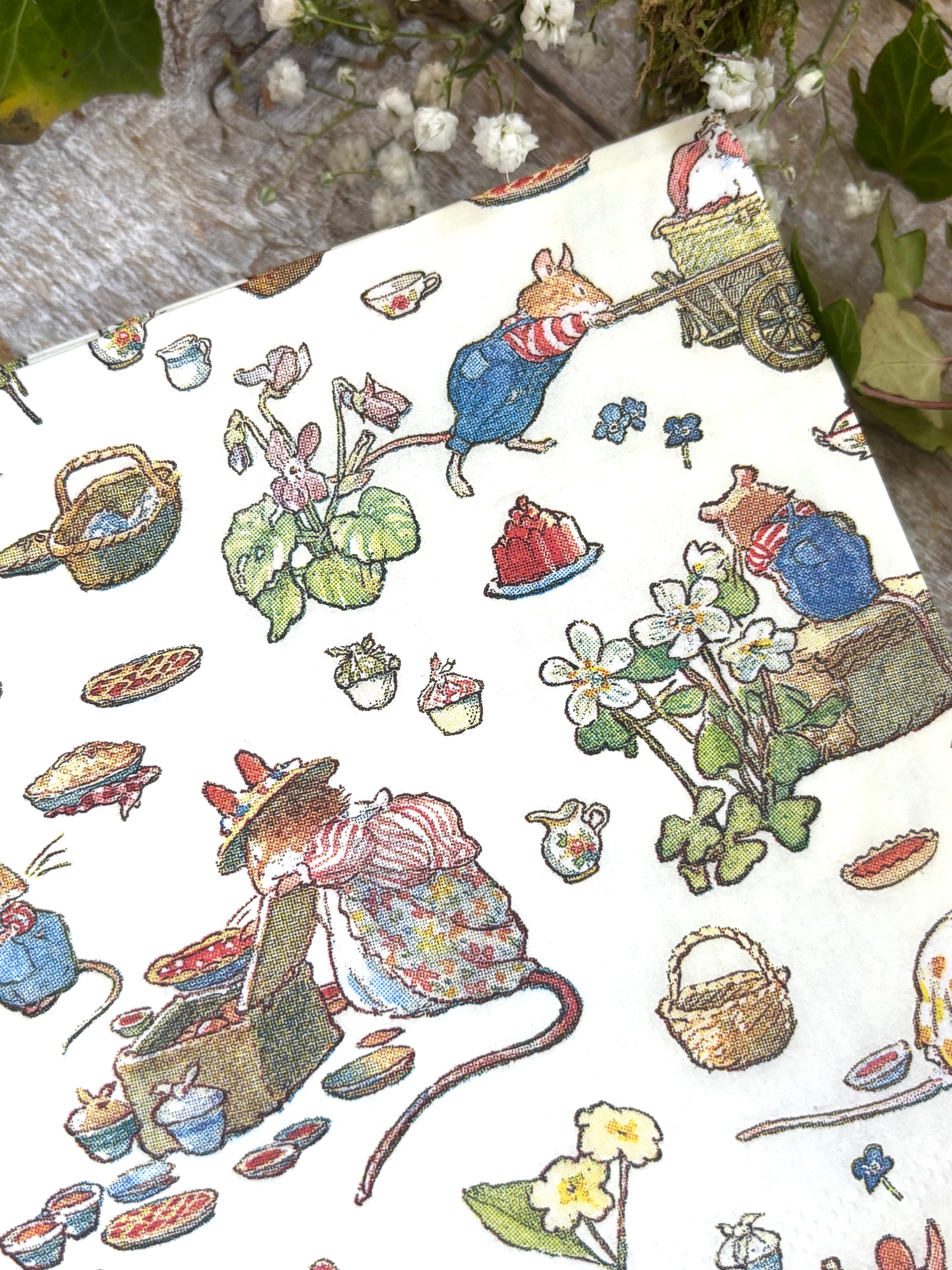 Brambly Hedge - Spring Picnic Napkins