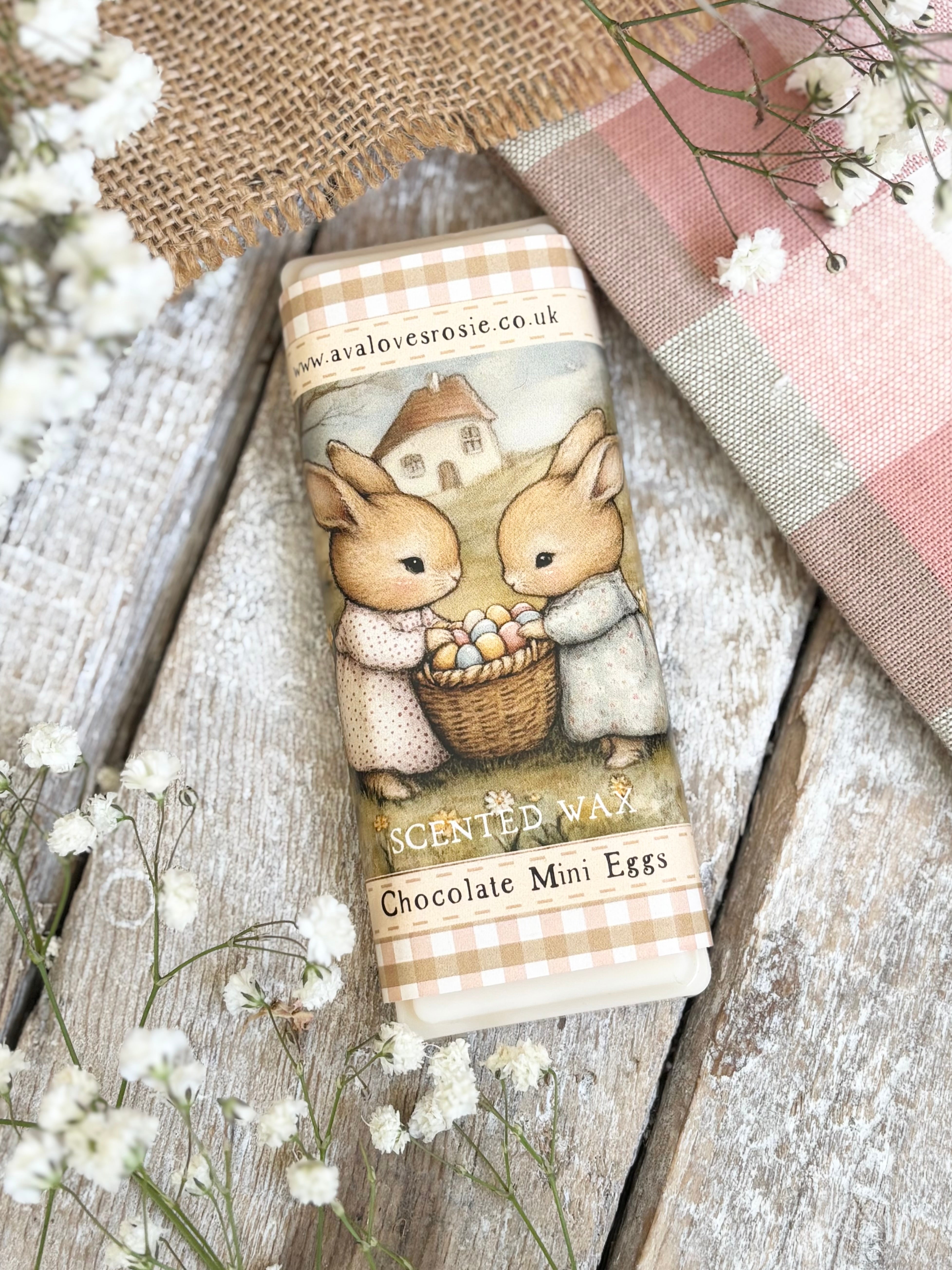 Scented Wax Melt Bar - Chocolate Mini Eggs