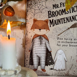 Aluminium Sign - Mr Fern’s Broomstick Maintenance - Halloween 25