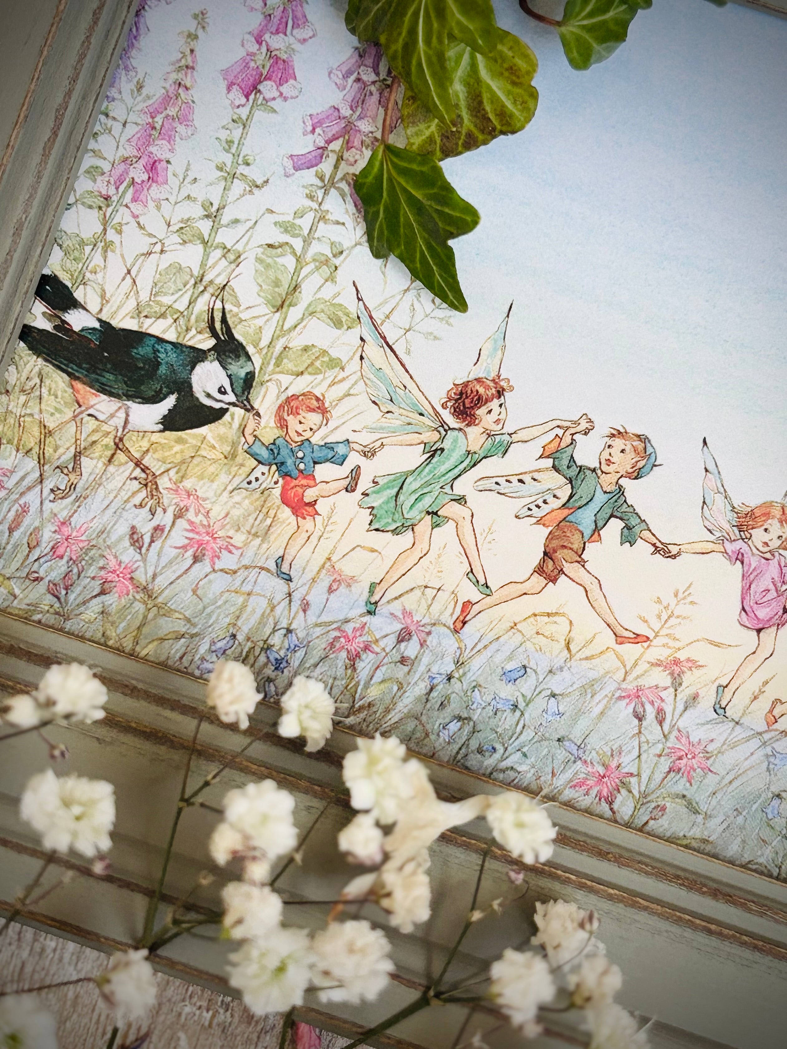 Twilight Dance by Molly Brett, 6x4" Framed Postcard