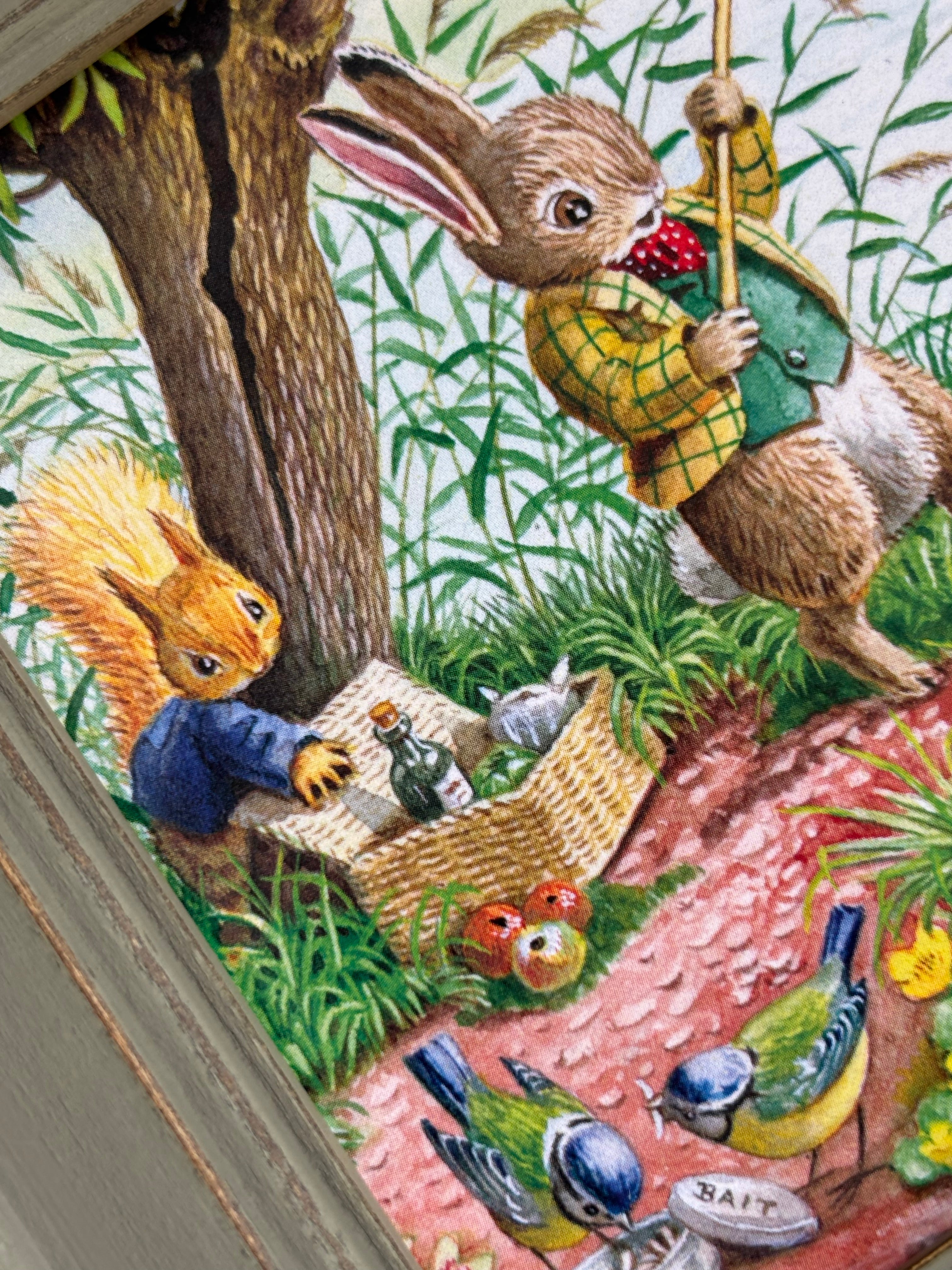 Catch Of The Season, Racey Helps, 6x4" Framed Postcard
