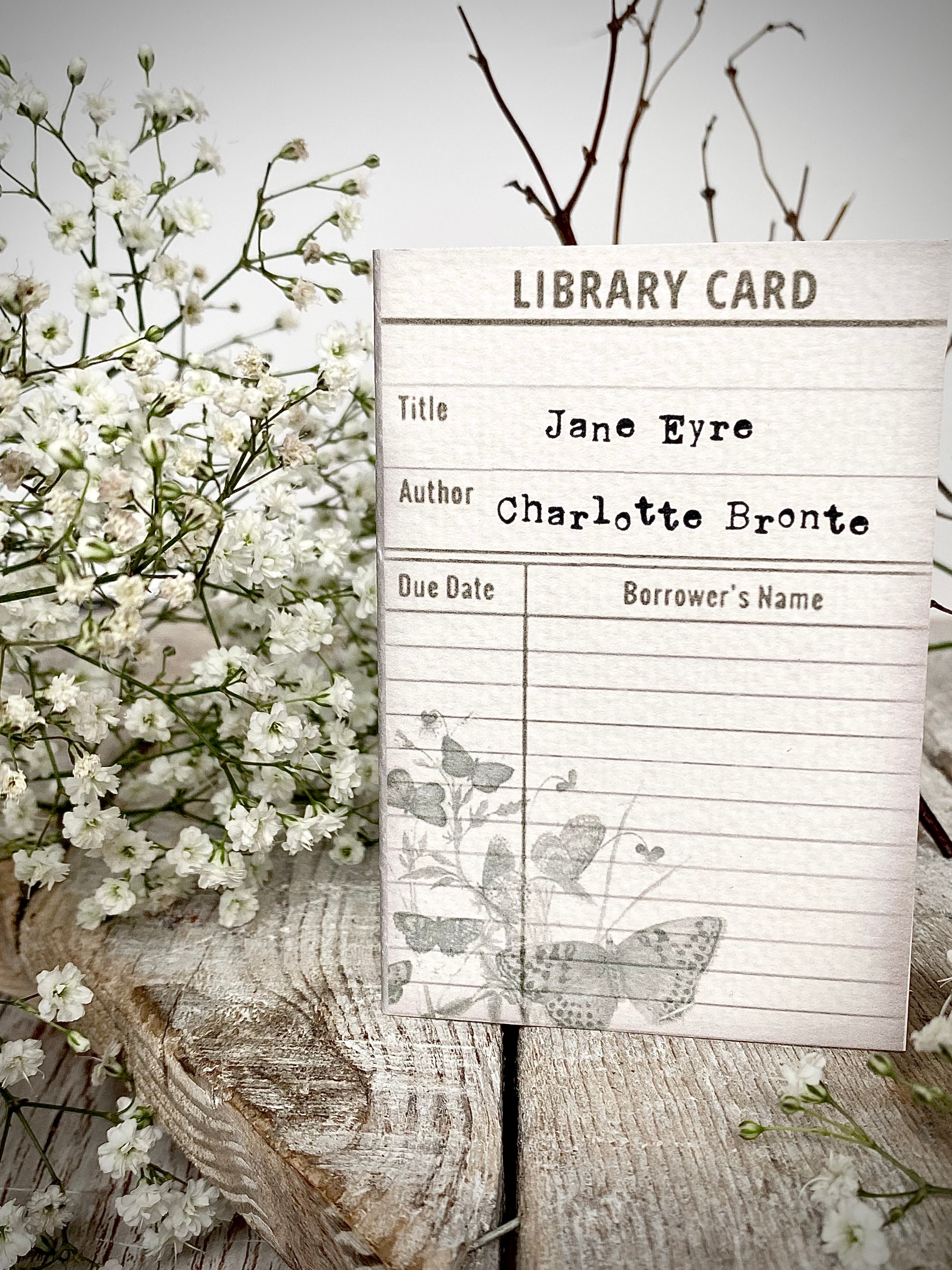 Literary Classic Earrings - Jane Eyre, Charlotte Bronte