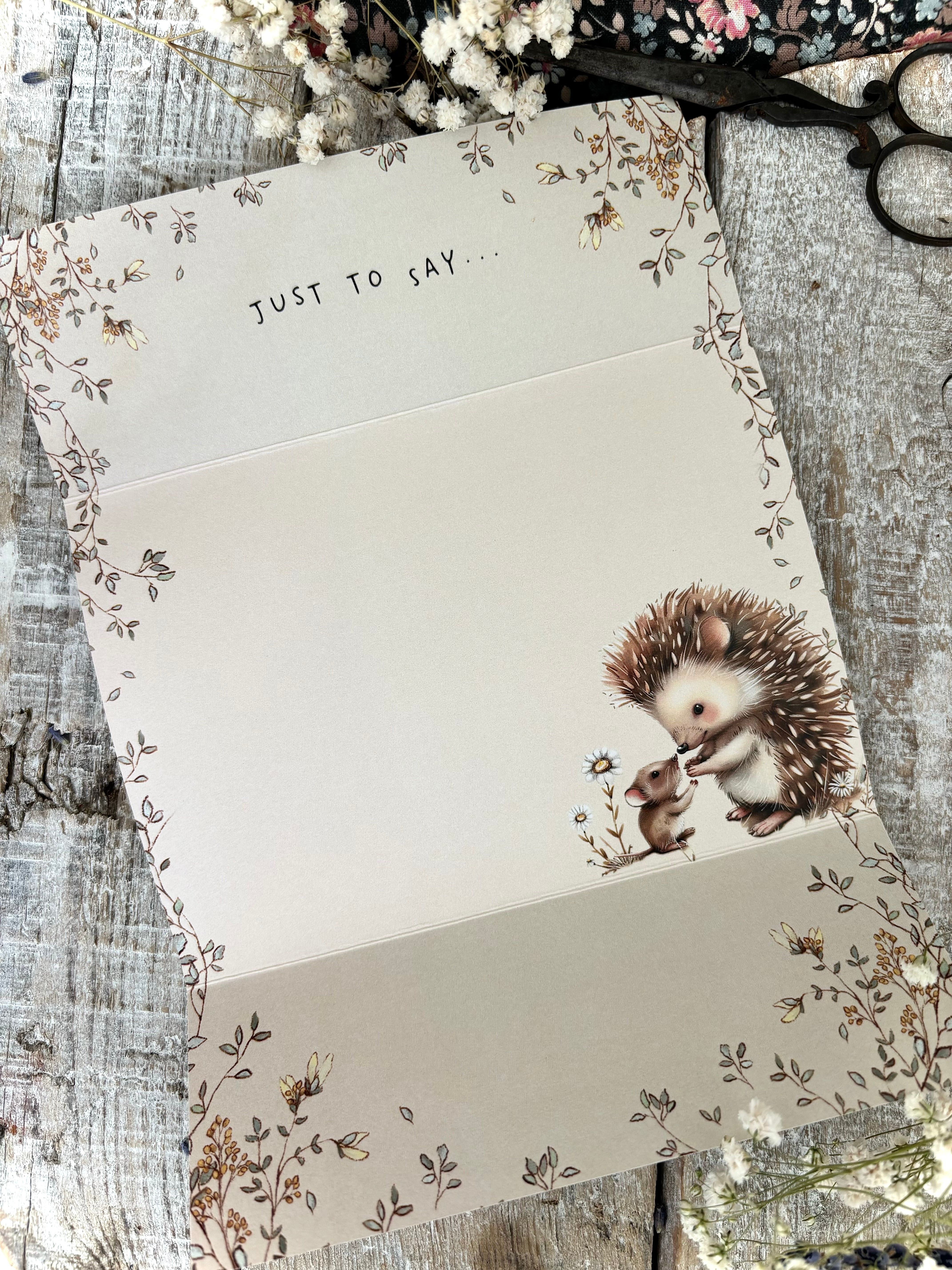 Cardlettes - Pack Of Five, Forest Friends