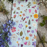 Meadow Flowers, Mint, Beautiful Spring Tissue Paper