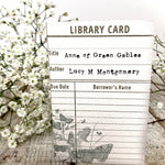 Literary Classic Earrings - Anne Of Green Gables, Lucy M Montgomery