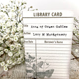 Literary Classic Earrings - Anne Of Green Gables, Lucy M Montgomery