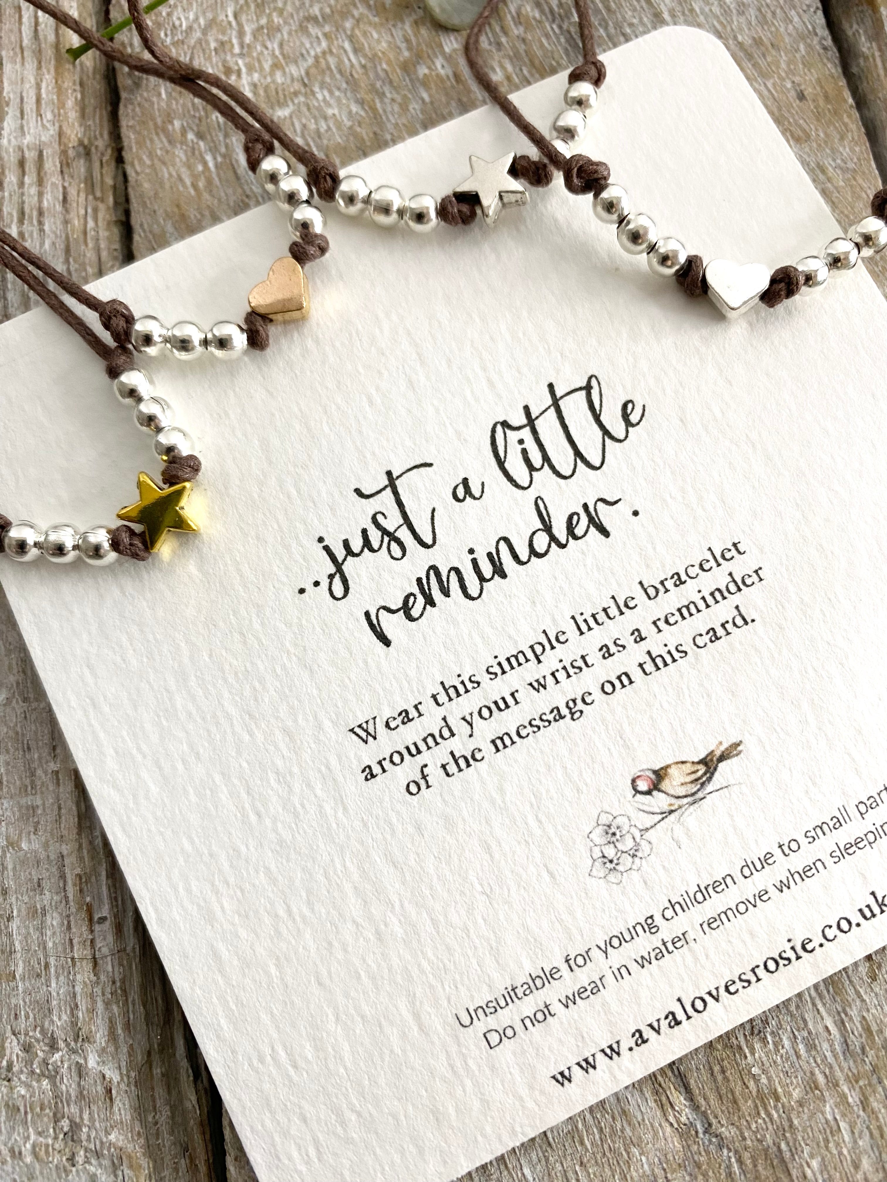 Just A Little Reminder Bracelet - To The Moon And Back