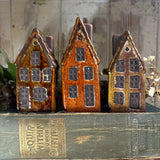 Little Autumn Houses - Set of 3 - Size Medium