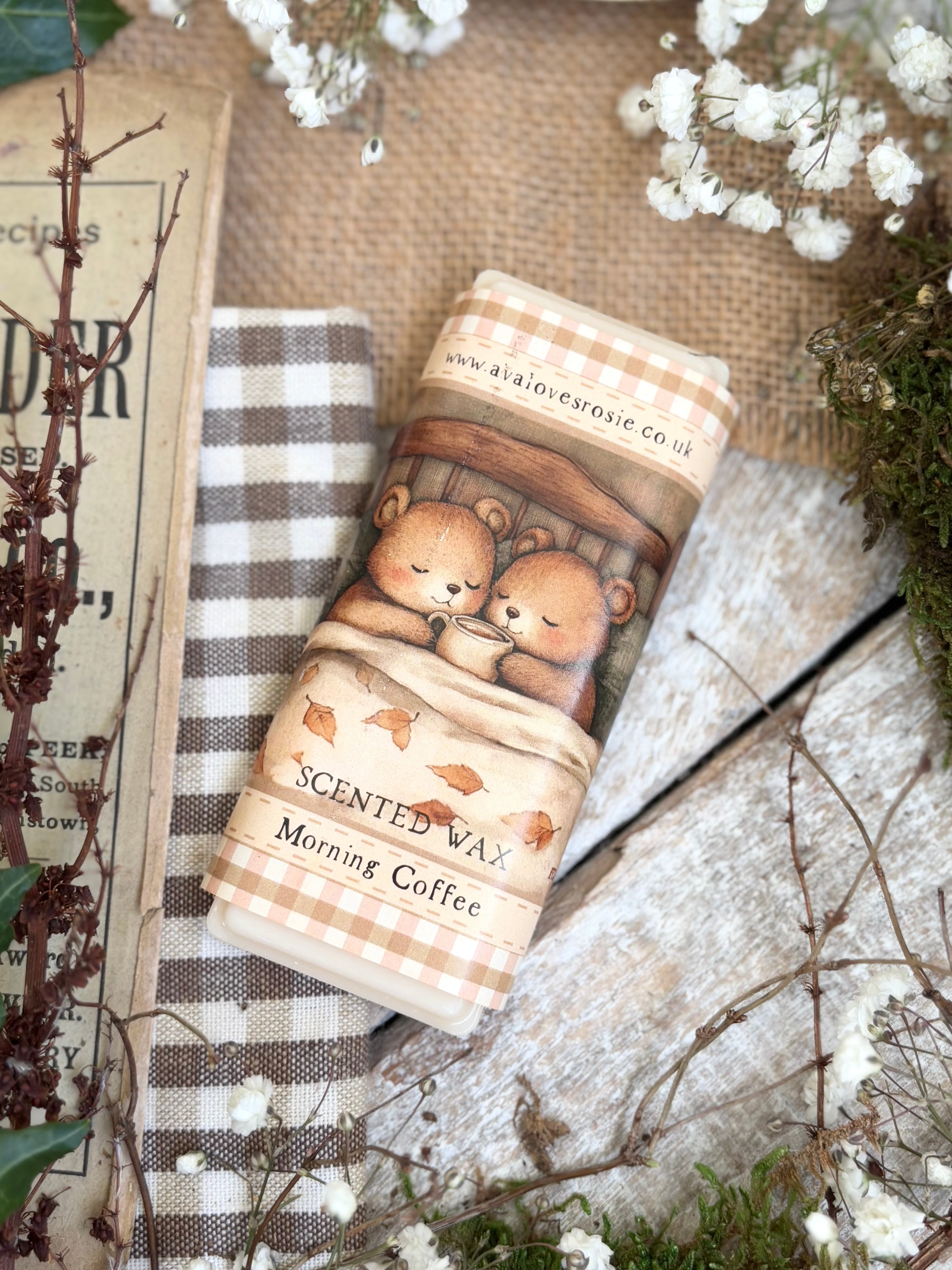 Scented Wax Melt Bar - Morning Coffee