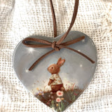 Sweet Little Ceramic Heart - There Is A Star Shining Brightly