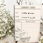 Literary Classic Earrings - Little Women, Louisa M Alcott