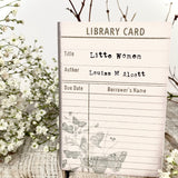 Literary Classic Earrings - Little Women, Louisa M Alcott