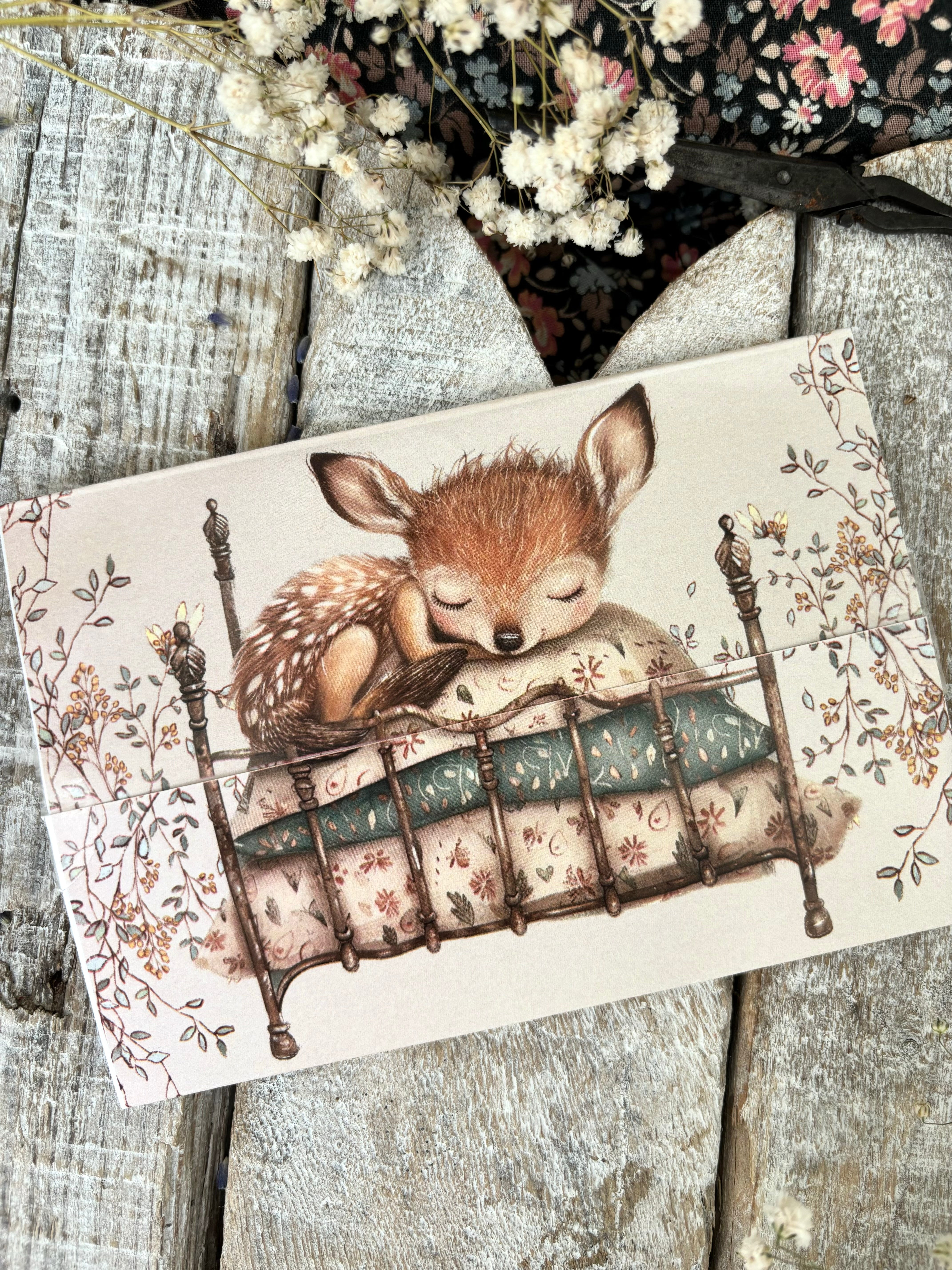 Cardlettes - Pack Of Five, Forest Friends