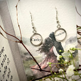 Literary Classic Earrings - Wuthering Heights, Emily Bronte
