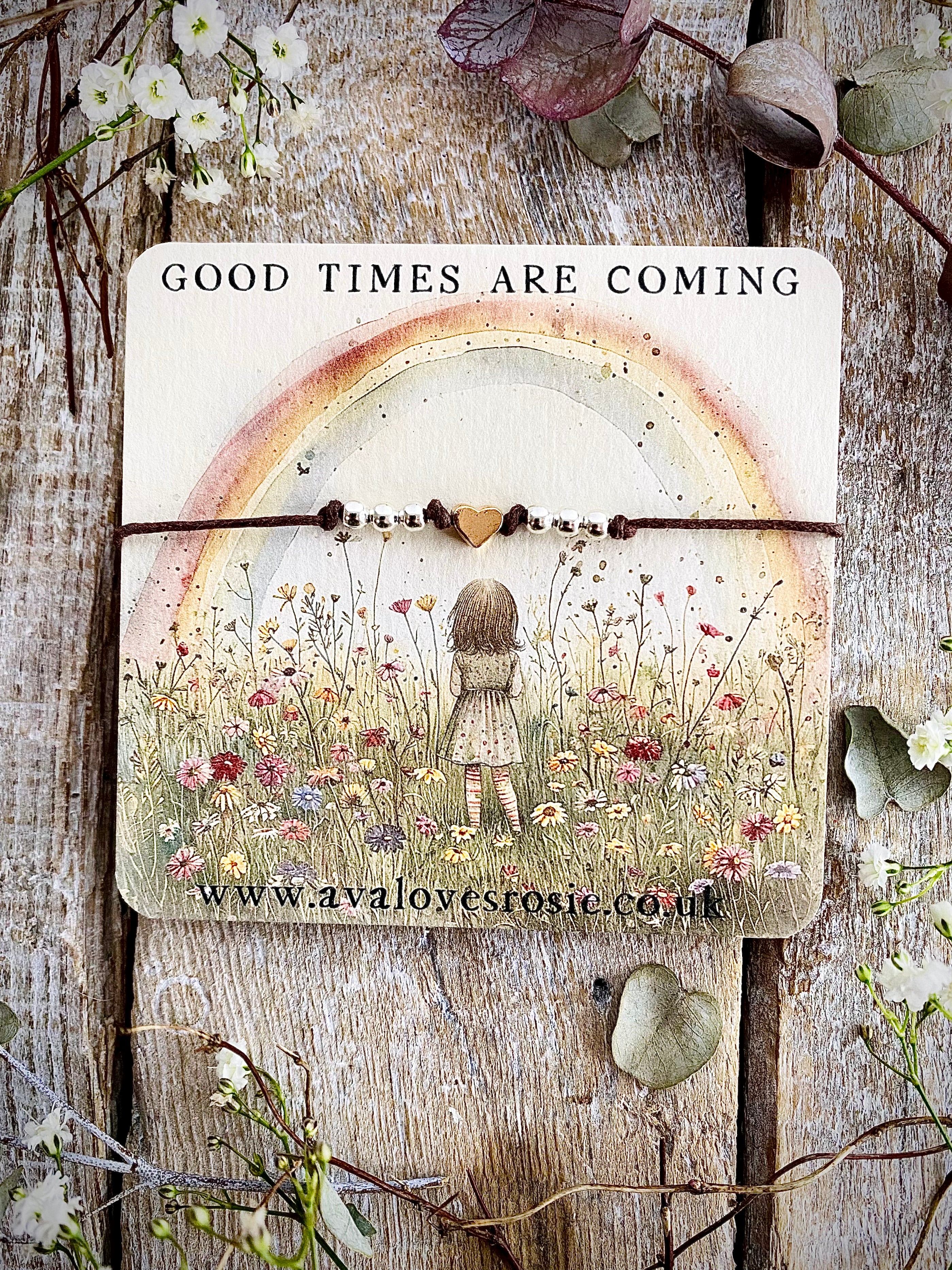 Just A Little Reminder Bracelet - Good Times Are Coming
