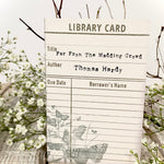 Literary Classic Earrings - Far From The Madding Crowd, Thomas Hardy