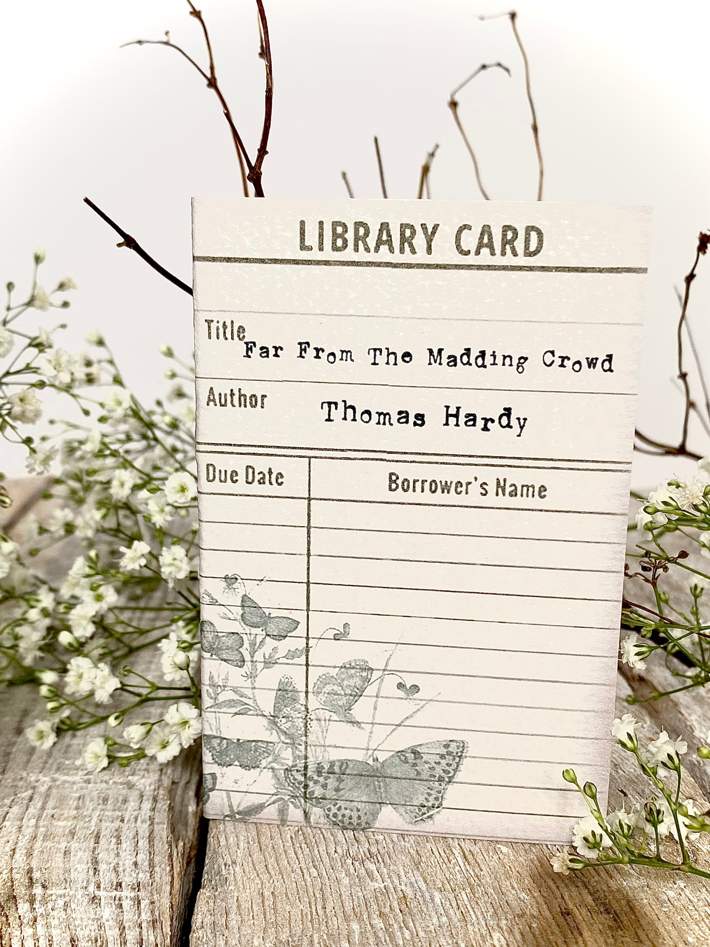 Literary Classic Earrings - Far From The Madding Crowd, Thomas Hardy