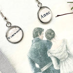 Literary Classic Earrings - Persuasion, Jane Austen