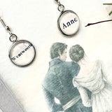Literary Classic Earrings - Persuasion, Jane Austen