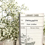 Literary Classic Earrings - Persuasion, Jane Austen