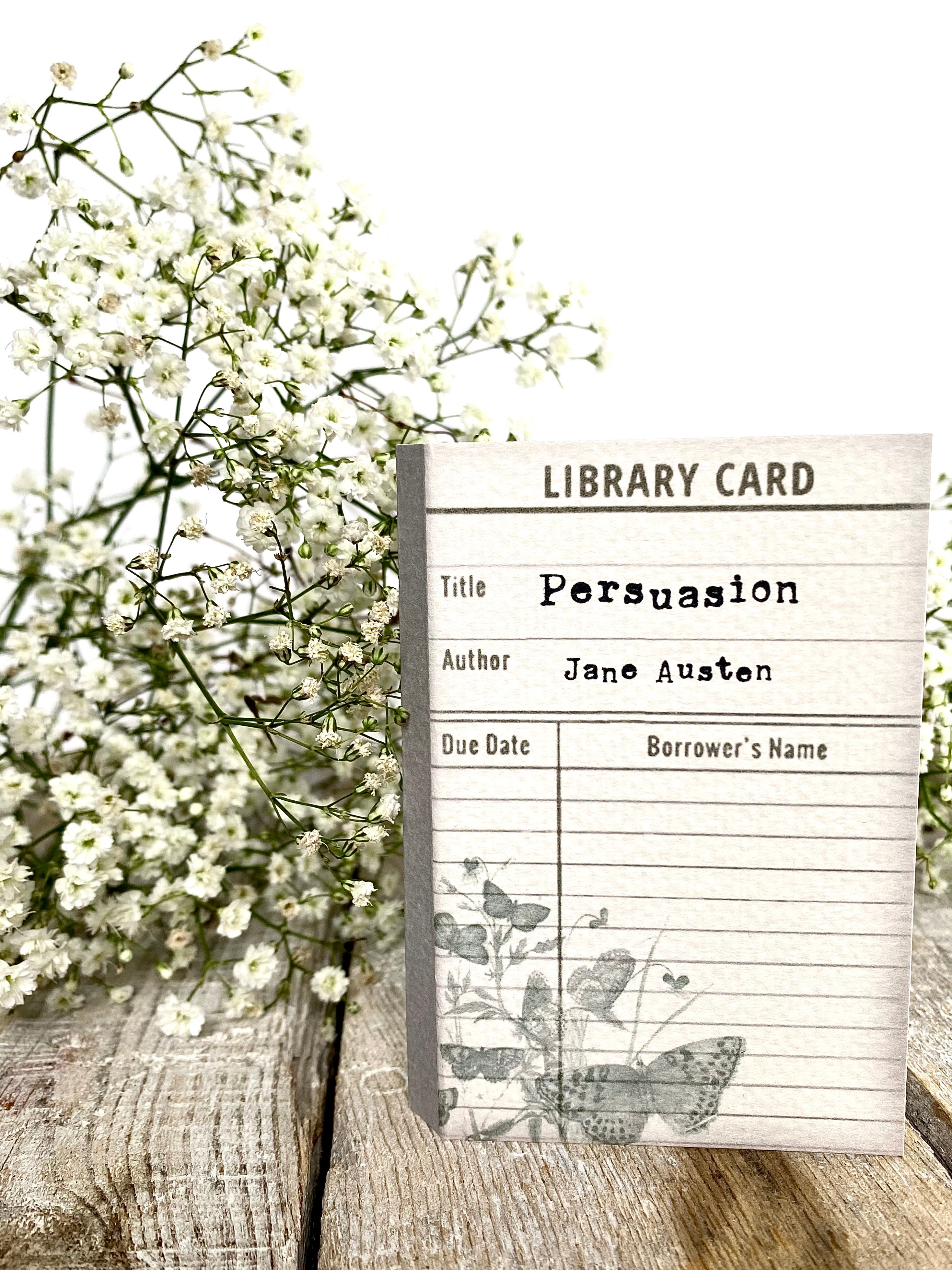 Literary Classic Earrings - Persuasion, Jane Austen
