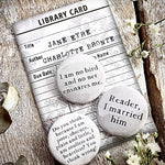 Literary Classics - Jane Eyre - Three Little Button Badges