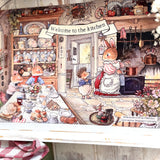 Aluminium Sign - Welcome To The Kitchen - Foxwood Tales