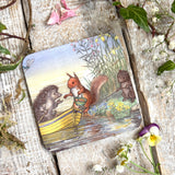 Cute Coaster - A Trip On The River - Molly Brett