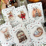 Adorable Little Cosy Season Pin / Brooch - Bunny