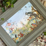 Flower Ballet by Molly Brett, 6x4" Framed Postcard
