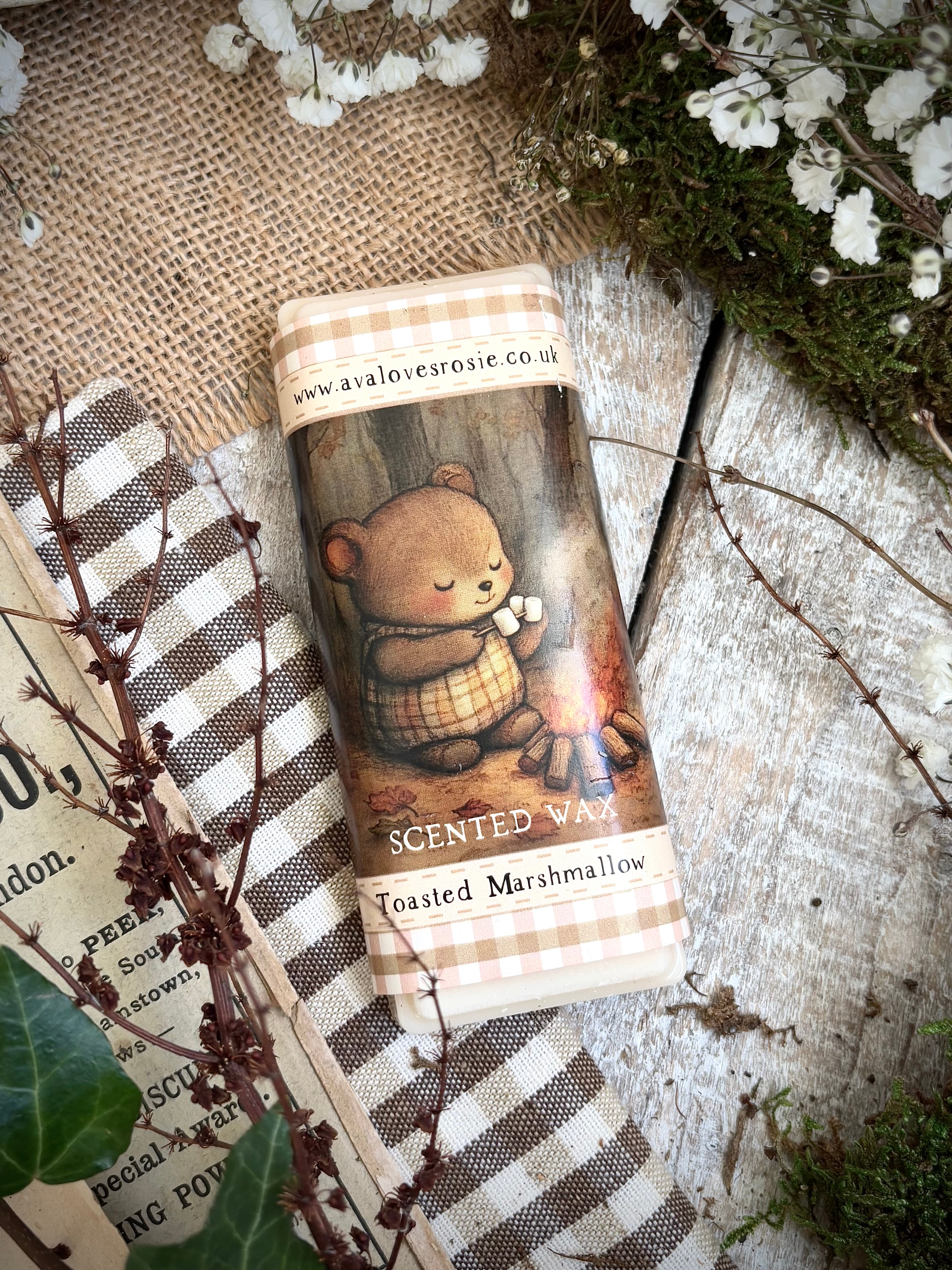 Scented Wax Melt Bar - Toasted Marshmallow