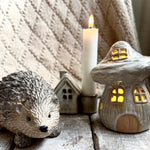 Rustic Hedgehog Ornament