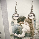 Literary Classic Earrings - Romeo & Juliet, William Shakespeare