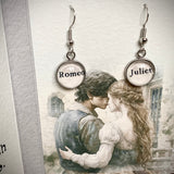 Literary Classic Earrings - Romeo & Juliet, William Shakespeare