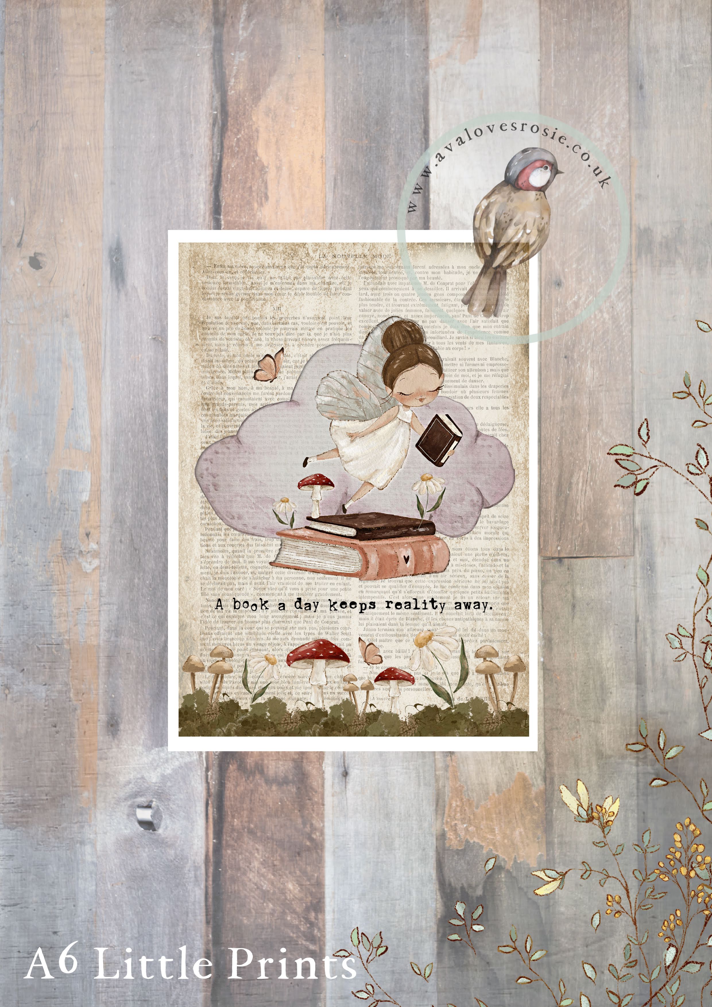 Little Print - A6 Size - A Book A Day