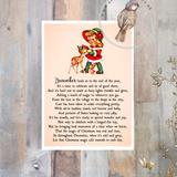 Little Print - A6 Size - December Days