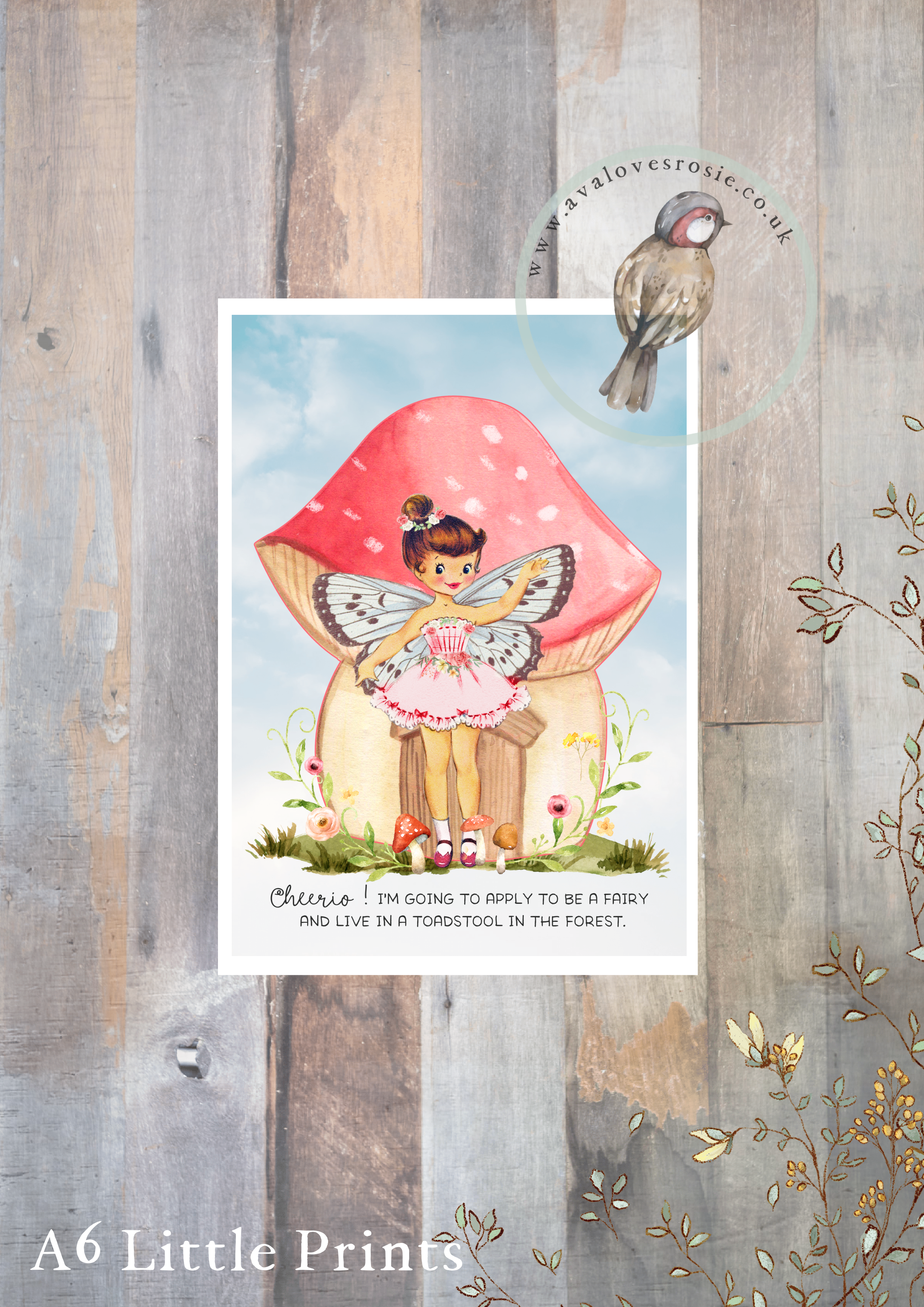 Little Print - A6 Size - Fairy Application