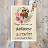Little Print - A6 Size - February Days