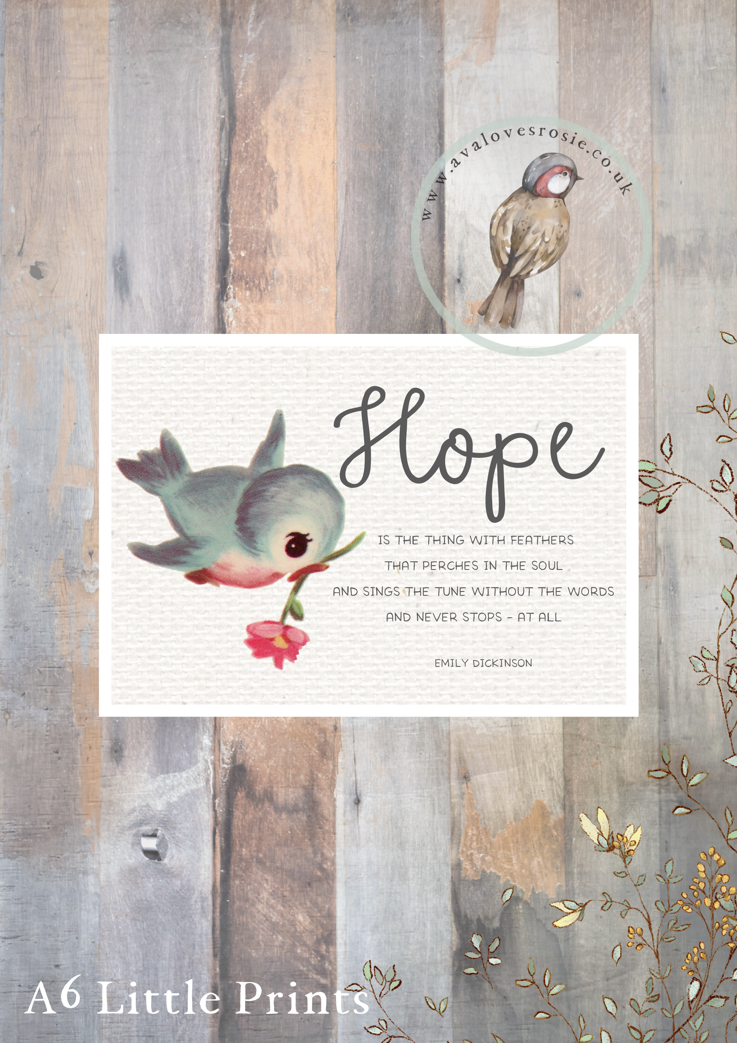 Little Print - A6 Size - Hope