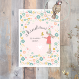 Little Print - A6 Size - A Kind Heart