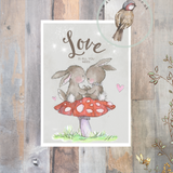 Little Print - A6 Size - Love Is All You Need
