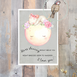 Little Print - A6 Size - Stars Shining Bright Above You